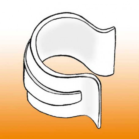 Clip plastique – Référence OMEGA PVC
