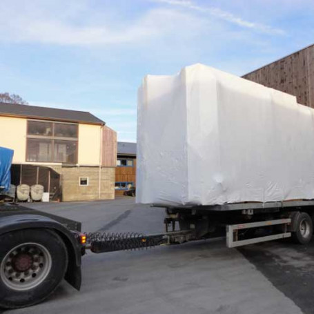Film thermorétractable pour le transport